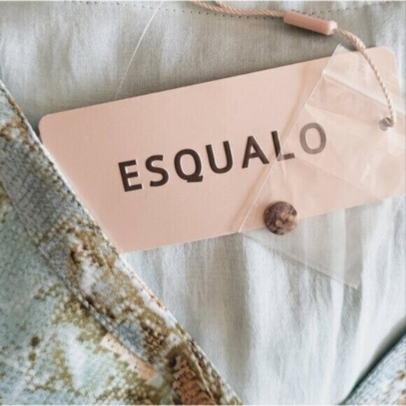 EsQualo Lace Chiffon Summer Dress NWT Sz 6 - Picture 14 of 14